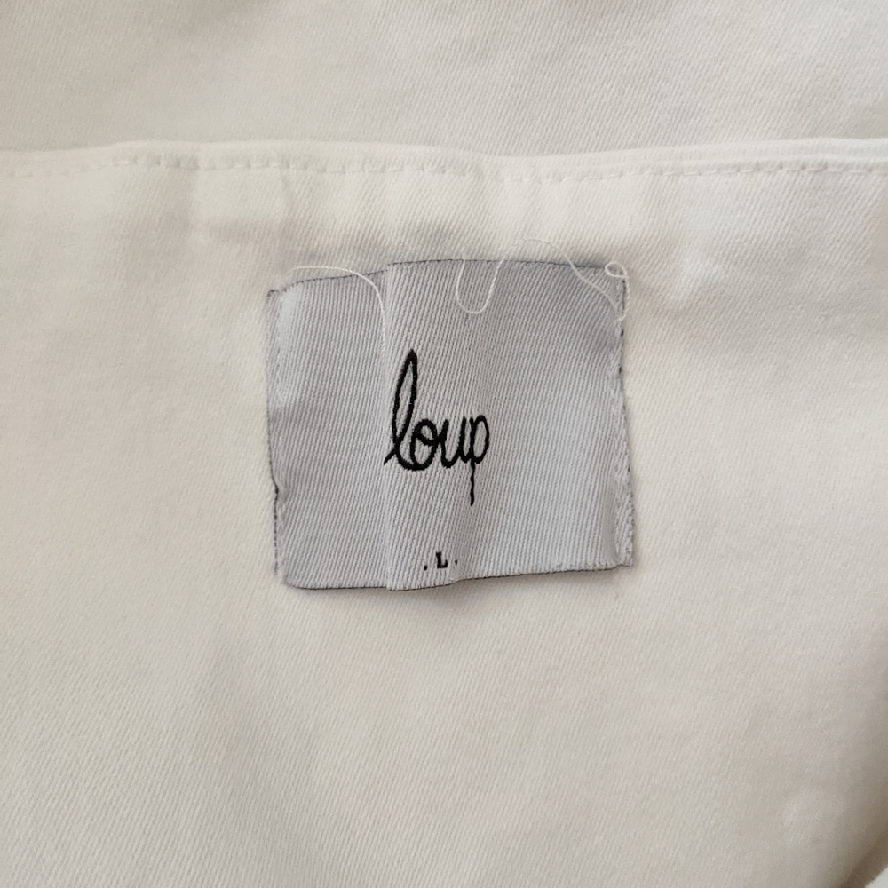 Loup Stretchy White Dress - Picture 3 of 7